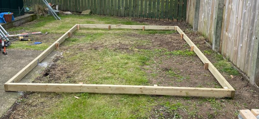 Timber Frame - ideal For Polycarbonate greenhouses