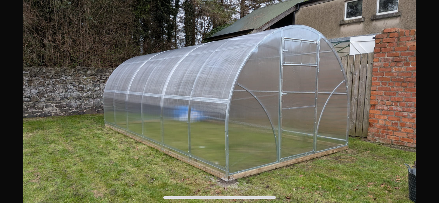 Grotek Polycarbonate Greenhouse - Size 3 - 8 Metres Long