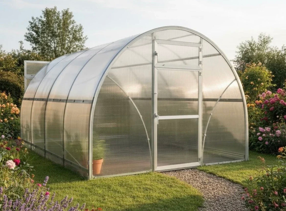 Grotek Polycarbonate Greenhouse - Size 1 - 4 Metres Long